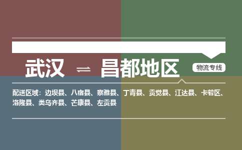 武汉到昌都地区物流货运公司-武汉到昌都地区物流-物流货运运输