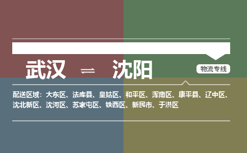 武汉至沈阳和平区物流专线武汉到沈阳和平区货运专线-优质物流承运商