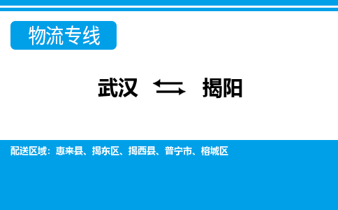 武汉到揭阳物流货运公司-武汉到揭阳物流-物流货运运输