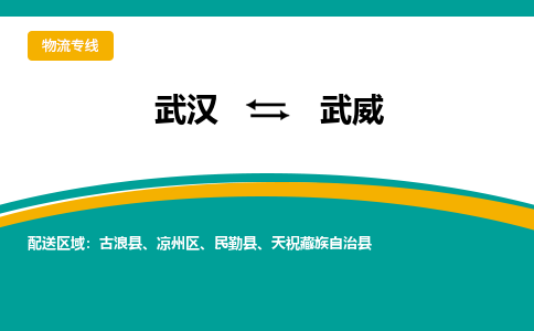 武汉到武威物流货运公司-武汉到武威物流-专业运输-准时达