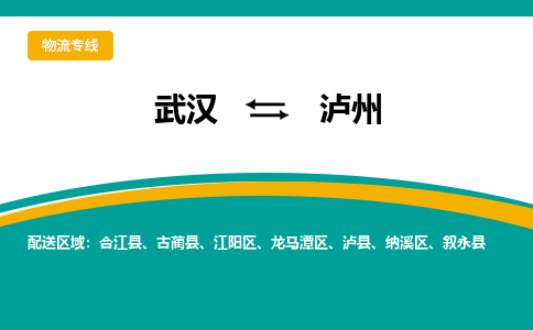 武汉到泸州物流货运公司-武汉到泸州物流-专业运输-准时达