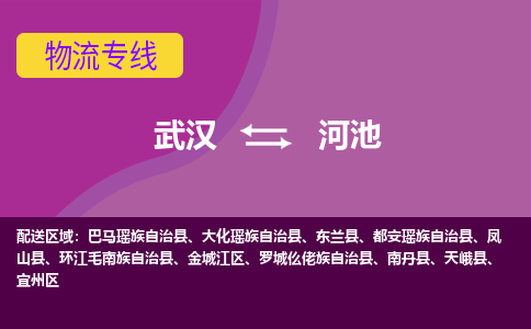 武汉到河池物流货运公司-武汉到河池物流-物流货运运输