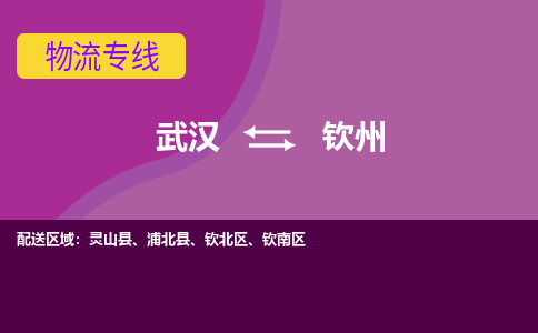 武汉到钦州物流货运公司-武汉到钦州物流-物流货运运输